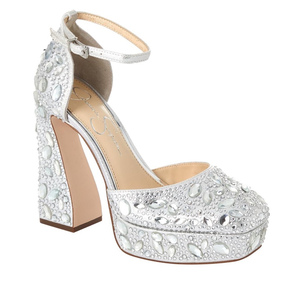 Jessica Simpson Dreama Sequined Platform Pump